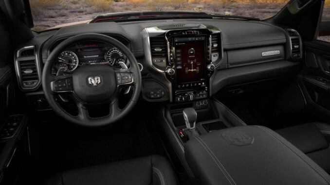 2023 Ram 1500 Laramie interior